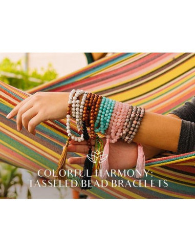 Collar Japamala AURA 108 Cuentas de Cuarzo Rosa 8 mm