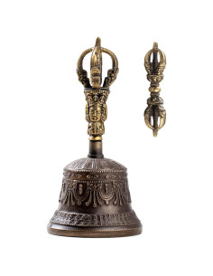 Campana de Meditación Budista Himalayan Bazaar 14cm Latón