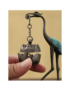 Quemador de Incienso Colgante Grulla YESHLiky 7.62x5.08cm 2