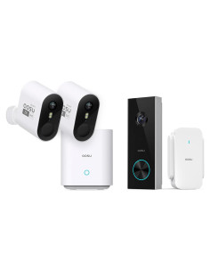Kit AOSU 2K WirelessCam Pro 2 Cámaras + Cámara Puerta