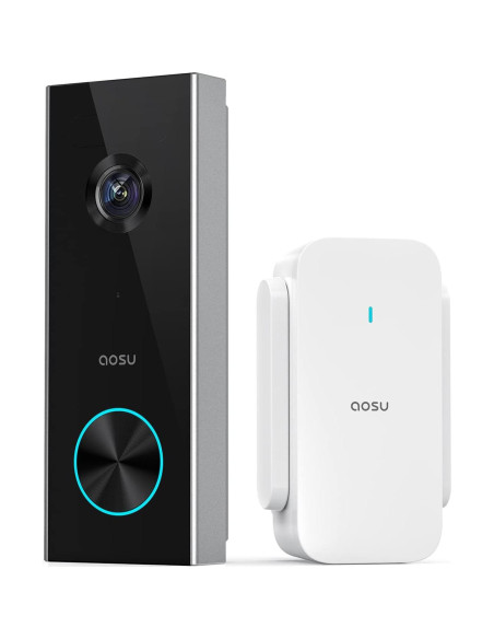 Kit AOSU 2K WirelessCam Pro 2 Cámaras + Cámara Puerta