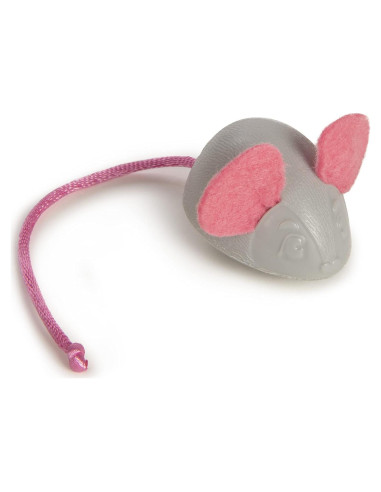 SmartyKat Ratón de Mármol Juguete para Gato - Gris Talla Única