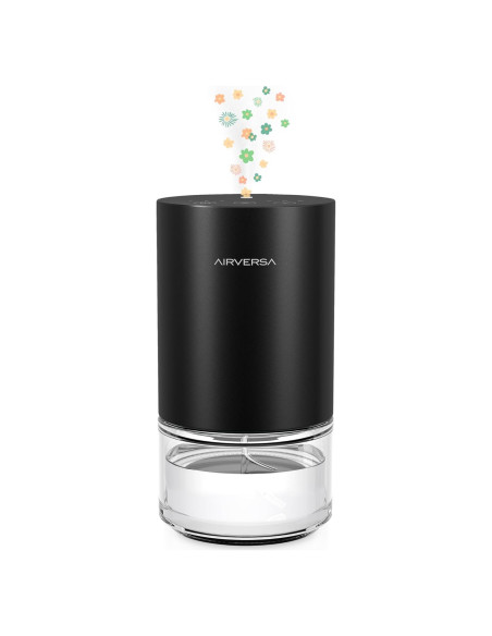 Difusor de Aceite Esencial Airversa AN9 100ml Portátil Negro Difusor de Aceite Esencial Airversa AN9 100ml Portátil Negro