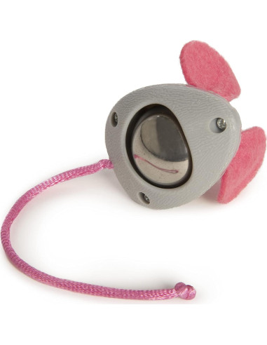 SmartyKat Ratón de Mármol Juguete para Gato - Gris Talla Única