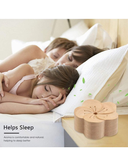 Difusor de Aceite Esencial Risprsulen Woodiness - Aromaterapia en Madera de Haya