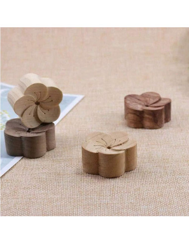 Difusor de Aceite Esencial Risprsulen Woodiness - Aromaterapia en Madera de Haya