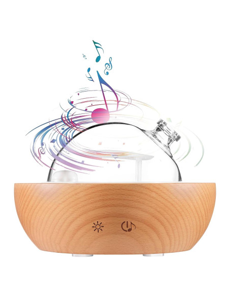 Difusor de Aceite Esencial KAKODA 3 en 1 con Altavoz Bluetooth