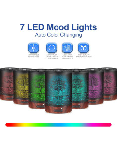 Difusor de Aceite Esencial Mocosa - Aromaterapia y Humidificador 2