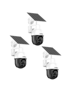 Cámara de Seguridad Solar AOSU 5MP Inalámbrica para Exterior