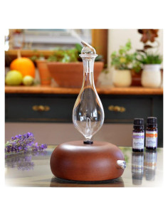 Nebulizador de Aceites Esenciales ArOmis - Vidrio y Madera 100ml