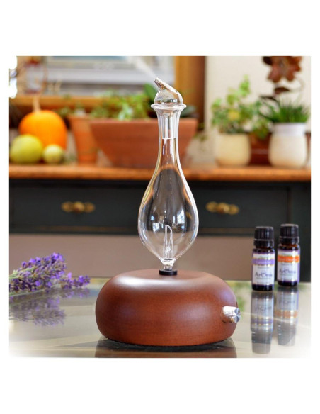 Nebulizador de Aceites Esenciales ArOmis - Vidrio y Madera 100ml