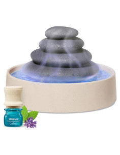 Difusor de Aromaterapia Lifelines Stacking Stones - Niebla Calmante