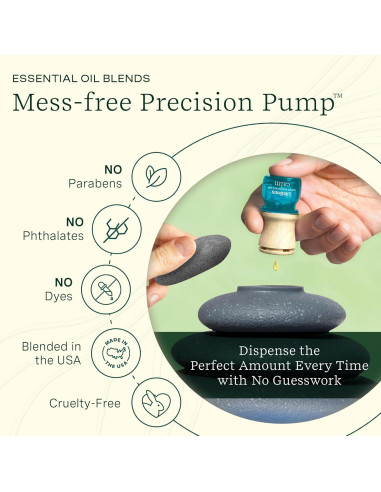 Difusor de Aromaterapia Lifelines Stacking Stones - Niebla Calmante