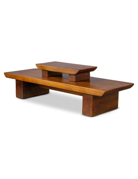 Mesa de Altar Vesoda VMAT Hecha a Mano - 2 Unidades de Madera de Mango
