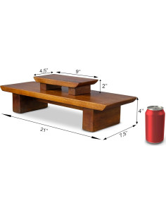 Mesa de Altar Vesoda VMAT Hecha a Mano - 2 Unidades de Madera de Mango 2
