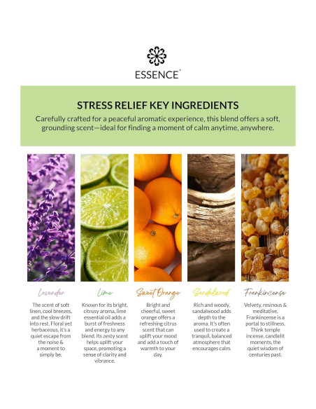 Difusor Nasal de Aromaterapia HONÉ - Alivio del Estrés - Paquete de 3 Difusor Nasal de Aromaterapia HONÉ - Alivio del Estrés - Paquete de 3