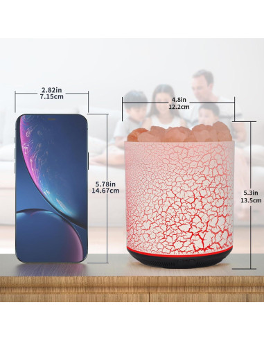 Difusor de Aceites Esenciales Otheya 400ml Lámpara de Sal