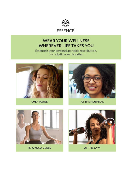 Difusor Nasal de Aromaterapia HONÉ - Alivio del Estrés - Paquete de 3 Difusor Nasal de Aromaterapia HONÉ - Alivio del Estrés - Paquete de 3