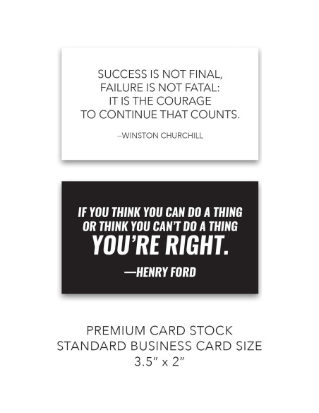 Tarjetas Motivacionales FOCUS AND ZEAL - 30 pcs Inspiradoras Tarjetas Motivacionales FOCUS AND ZEAL - 30 pcs Inspiradoras