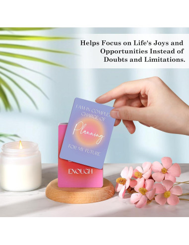 Tarjetas de Afirmación Positiva Familavida - 63 Unidades