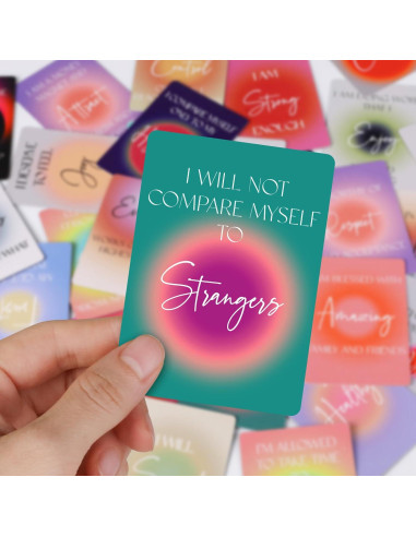 Tarjetas de Afirmación Positiva Familavida - 63 Unidades