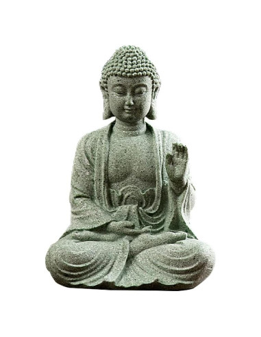 Estatua de Buda Meditativo Fazhongfa 12.2 cm Piedra Natural