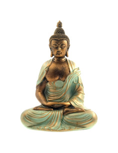 Estatua de Buda Dorado 19 cm Angel Shine - Decoración Zen