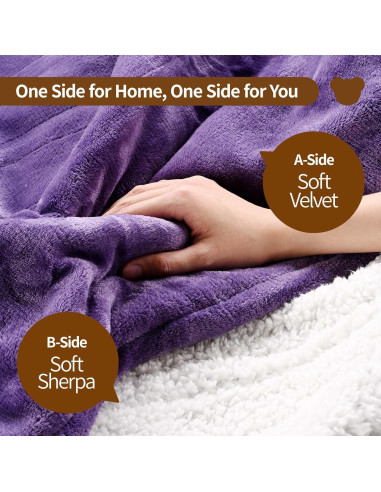 Manta Eléctrica Bearhug Individual 160 x 213 cm, 10 Niveles