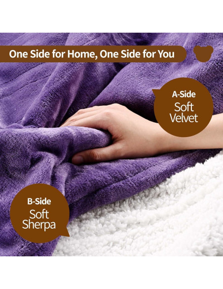 Manta Eléctrica Bearhug Individual 160 x 213 cm, 10 Niveles