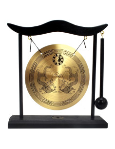 Gong de Latón Feng Shui FH1303 para Meditación 19x5x20cm
