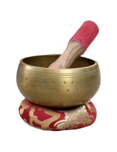 Cuenco Cantante Tibetano Lungta Imports Mediano con Gong y Martillo
