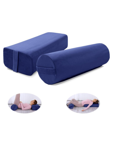 Cojines de Yoga MABOZOO - Terciopelo y Espuma Alta Densidad