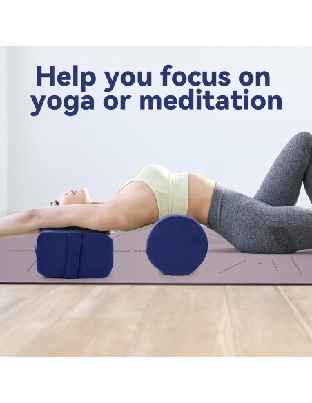 Cojines de Yoga MABOZOO - Terciopelo y Espuma Alta Densidad