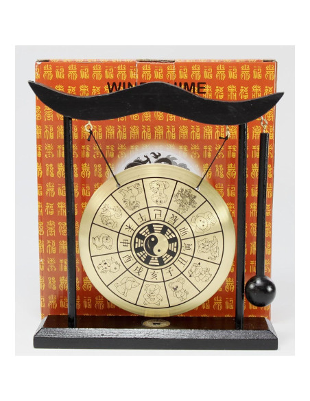 Campana de Mesa Feng Shui Usamjtable para Meditación 16.5cm
