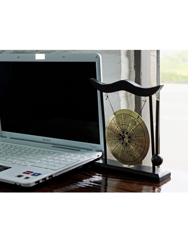 Campana de Mesa Feng Shui Usamjtable para Meditación 16.5cm