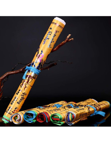 Banderas de Oración Tibetanas 10 PCS 34x34 cm Oun Nana