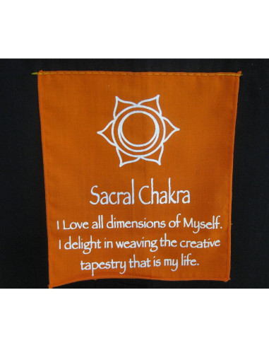 Póster Colgante de Meditación Chakra OMA - 152.4 cm