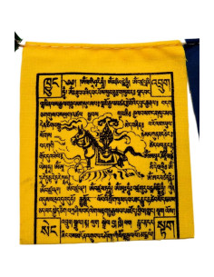 Juego de 10 Mini Banderas de Oración Tibetanas Hechas a Mano 2