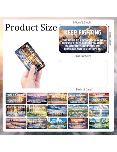 300 Tarjetas de Motivación Motiskyy 8.9 x 5 cm Afirmaciones 2