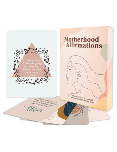 Set de 31 Tarjetas de Afirmación para Mamás - Calidad Premium