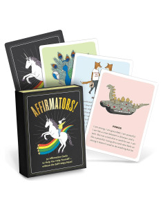 Affirmators! 50 Affirmation Cards Deck to Help You Help Yourself - Without the Self-Helpy-Ness!