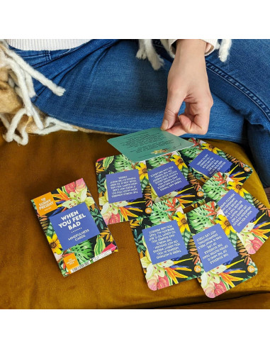 Tarjetas de Mindfulness Regalo Soleado - 44 Afirmaciones Positivas