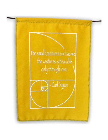 Banderas de Oración Arcoíris Geometría Sagrada 23x30 cm