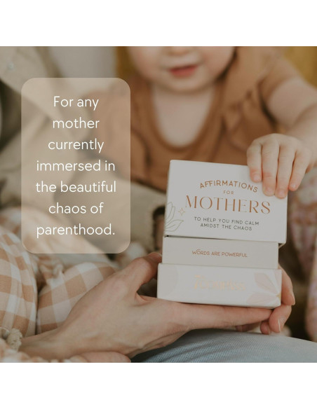 Tarjetas de Afirmaciones Positivas 7th Compass para Mamás