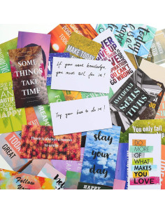 120 Tarjetas Motivacionales Outus - Agradecimiento y Afirmaciones 2