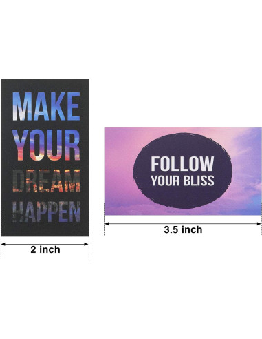 120 Tarjetas Motivacionales Outus - Agradecimiento y Afirmaciones