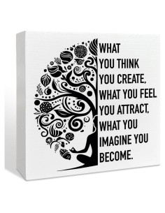 Caja de Madera Decorativa NKBINLILI para Meditación 12.7cm