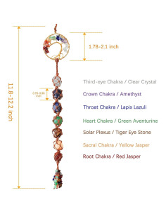 Adorno Árbol de la Vida con 7 Piedras Chakra - Rtisaeu 2