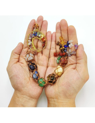 Adorno Árbol de la Vida con 7 Piedras Chakra - Rtisaeu