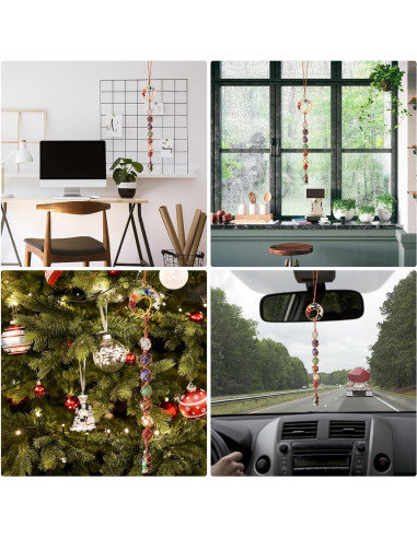 Adorno Árbol de la Vida con 7 Piedras Chakra - Rtisaeu